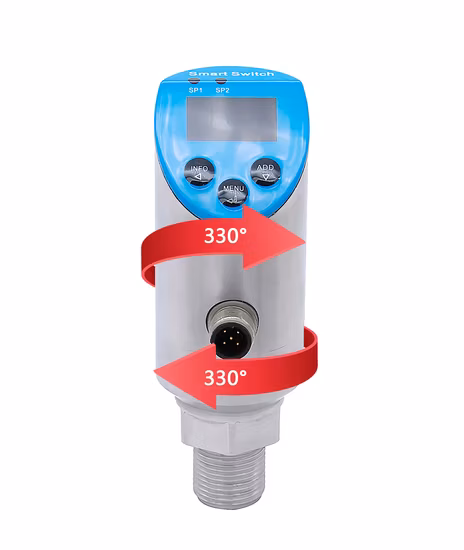 HPM5010 Digital OLED Display Pressure Switch PNP Output